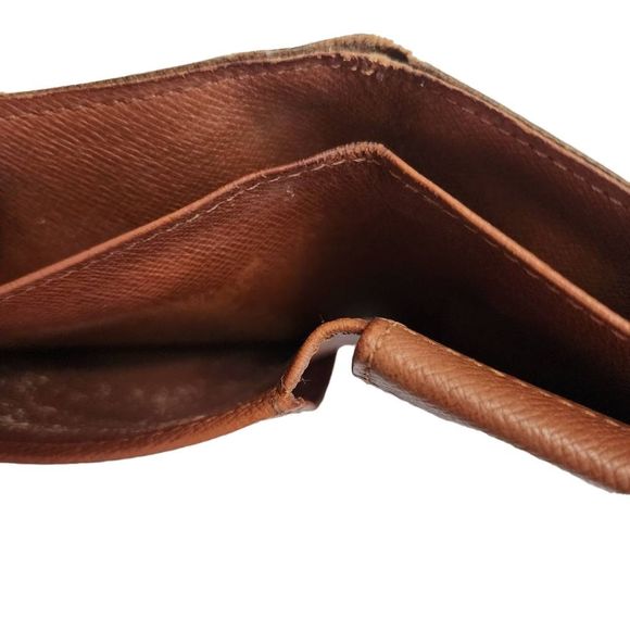 VI0929 Authentic LOUIS VUITTON vintage monogram Marco bifold unisex wallet - Picture 6 of 8